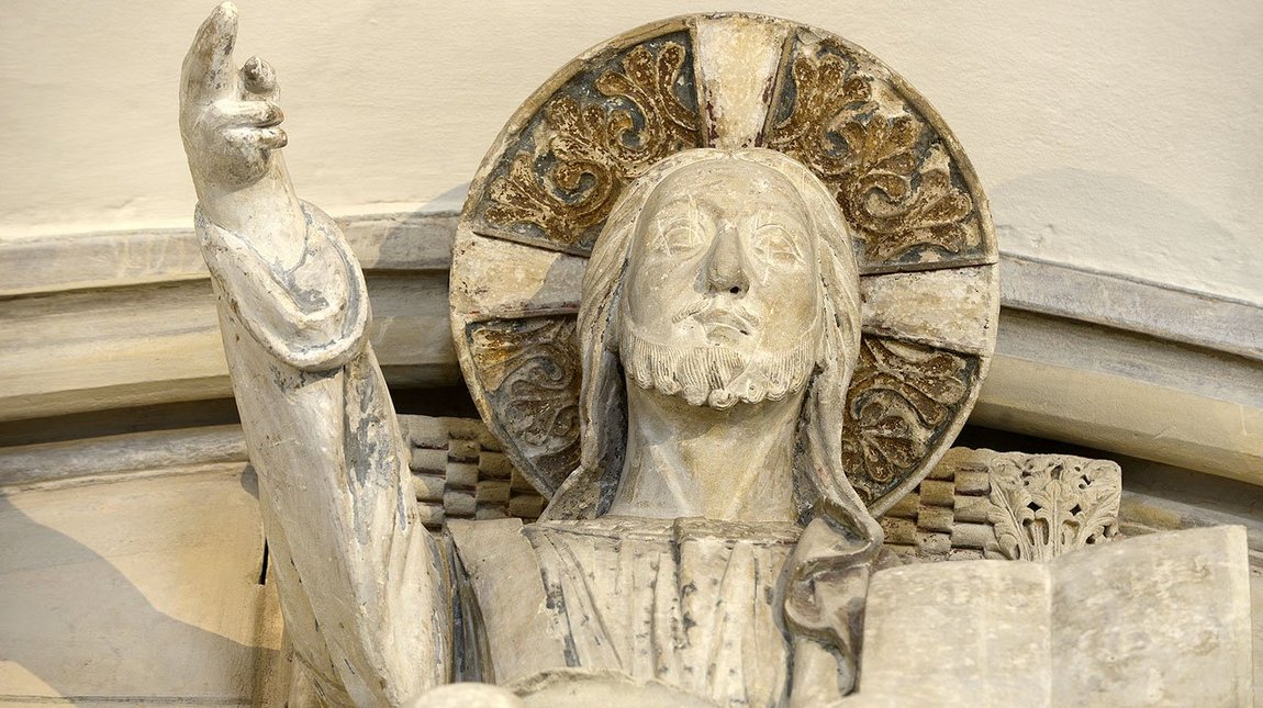 Christus-Darstellung im münsterschen St.-Paulus-Dom. 